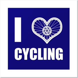 Cycling BIking Love Slogan Meme Gift For Cyclist Posters and Art